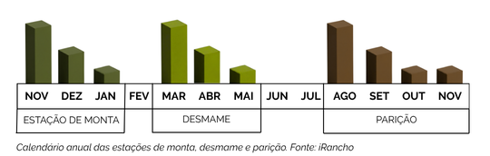 Calendário anual de desmame